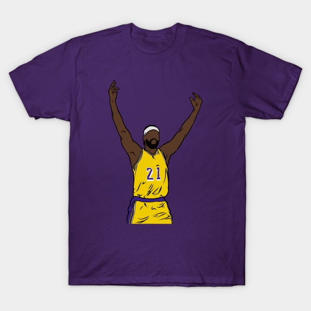 Patrick Beverley Embrace The Crowd T-Shirt by rattraptees